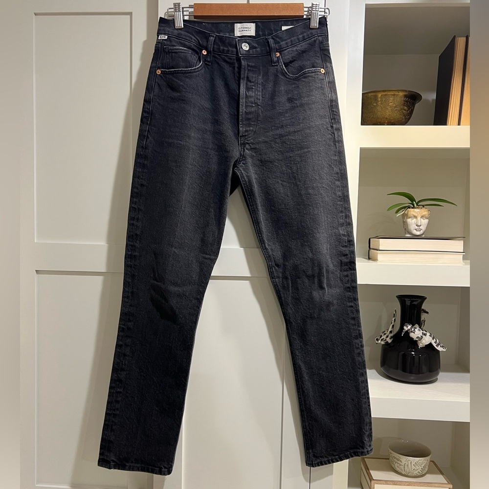 Citizens of Humanity Charlotte High Rise Straight “Frolic” size 27